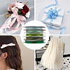 5 Rolls Single Face Polyester Satin Ribbon SRIB-CY0001-38D-5