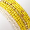 8Pcs 8 Styles Glass Seed Beaded Stretch Bracelets Set BJEW-JB09192-02-3