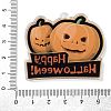 Halloween Theme Double Sided Printed Acrylic Pendants OACR-Z023-02C-3