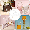   2Pcs Plastic Imitation Pearl Bead Bag Straps FIND-PH0008-21-5