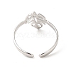 Non-Tarnish 304 Stainless Steel Cuff Rings RJEW-E063-34P-3