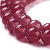 Natural White Jade Beads G-G766-B-01-3