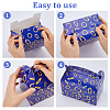 12Pcs Ring Printed Cardboard Paper Packing Boxes with Die Cut Hole Handles CON-WH0085-187-4