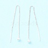 925 Sterling Silver Ear Thread STER-P047-09S-3