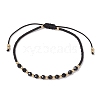 6Pcs Glass Braided Bead Bracelets BJEW-JB11419-3