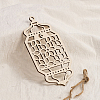 Wooden Pendant Decorations HULI-PW0002-089F-1