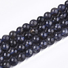 Natural Iolite/Cordierite/Dichroite Beads Strands G-T108-32A-1