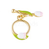 Brass Enamel Toggle Clasps X1-KK-N231-282-1