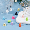 36Pcs 9 Colors Plastic Bead Cone KY-FH0001-38-4