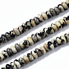 Natural Dalmatian Jasper Beads Strands G-S366-096-1