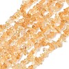 Natural Citrine(Heated) Beads Strands G-K400-A01-5x8-2