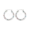 304 Stainless Steel Hoop Earrings for Women EJEW-K281-34P-01-2