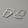 Plastic Shoe Strap Buckle Clasps FIND-WH0290-57A-2