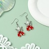 Glass Dangle Earrings EJEW-MZ00319-04-4