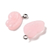 Opaque Resin Pendants FIND-M035-01B-2