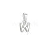 Brass Charms KK-C053-04S-W-1