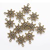 Tibetan Style Alloy Pendants X-TIBEP-A122979-AB-FF-1