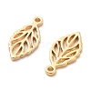 Brass Charms KK-G516-18G-2