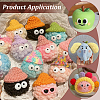 300Pcs Felt Cabochons FIND-PH0038-26A-5