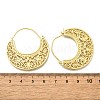 Brass Hoop Earrings EJEW-Z086-11G-5