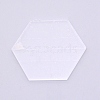 Acrylic Board TACR-WH0001-42C-1