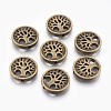 Tibetan Style Alloy Beads TIBEB-Q067-26AB-NR-1