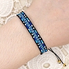 Friendship Loom Pattern Miyuki Seed Beads Bracelets for Women Men BJEW-Z013-41-1