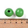 Painted Natural Wood Beads WOOD-A018-16mm-07-3