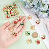 ARRICRAFT 30pcs 5 style Alloy Enamel Pendants FIND-AR0003-66-3