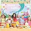 Polyester Hanging Banners Children Birthday AJEW-WH0190-032-5