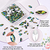 100Pcs Glass Rhinestone Cabochons RGLA-FG0001-25A-3