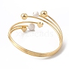 Brass Cuff Bangles BJEW-A134-01G-08-3