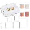 1Pcs Vintage Resin Display Trays for Jewelry AJEW-PH0008-31-1