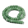 Dyed Natural White Jade Beads Strands G-G107-A18-01-5