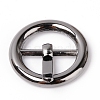 Alloy with Iron Slider Buckles FIND-WH0068-81C-2