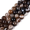 Natural Striped Agate/Banded Agate Beads G-Q606-42B-D01-2