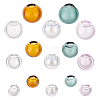 15Pcs 15 Styles Handmade Blown Glass Globe Beads GLAA-GO0001-10-1