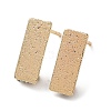 Brass Stud Earring Findings KK-G474-12G-1