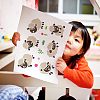 Large Plastic Reusable Drawing Painting Stencils Templates DIY-WH0202-403-5