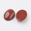 Natural Red Jasper Flat Back Cabochons G-G741-22x30mm-11-2