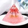 Orgonite Pyramid Resin Display Decorations PW-WG22430-01-3