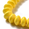 Handmade Pearlized Porcelain Beads PORC-E017-02G-3