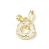 Alloy Enamel Pendants PALLOY-R151-38G-1