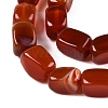 Natural Red Agate(Dyed & Heated) Beads Strands G-T138-104-3