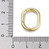 Brass Spring Gate Rings KK-M293-55G-3