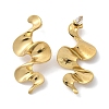 304 Stainless Steel Stud Earrings EJEW-K302-02G-4