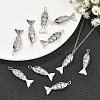 SHEGRACE Brass Micro Pave Cubic Zirconia Pendants XGRQ1U454-378P-5