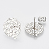 Non-Tarnish 304 Stainless Steel Stud Earring Findings STAS-S079-31B-2