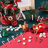 96Pcs 12 Styles Handmade Polymer Clay Cabochons FIND-SC0009-87-4