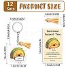 DIY Keychain Making Kits KEYC-CN0001-12A-05-2